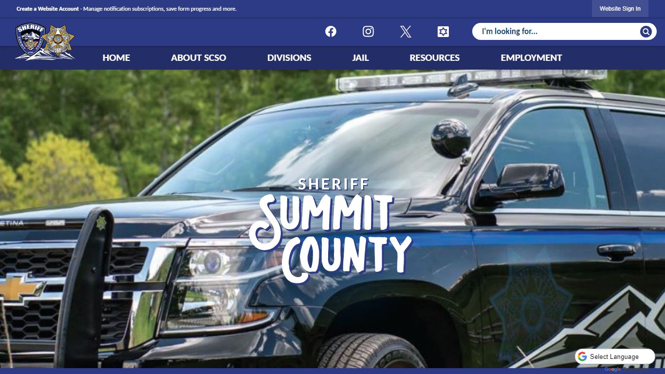 Sheriff | Summit County, UT - Official Website